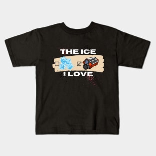 The ICE I Love CarLover Design Kids T-Shirt